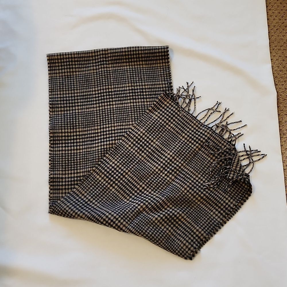 Softer than cashmere plaid scarf